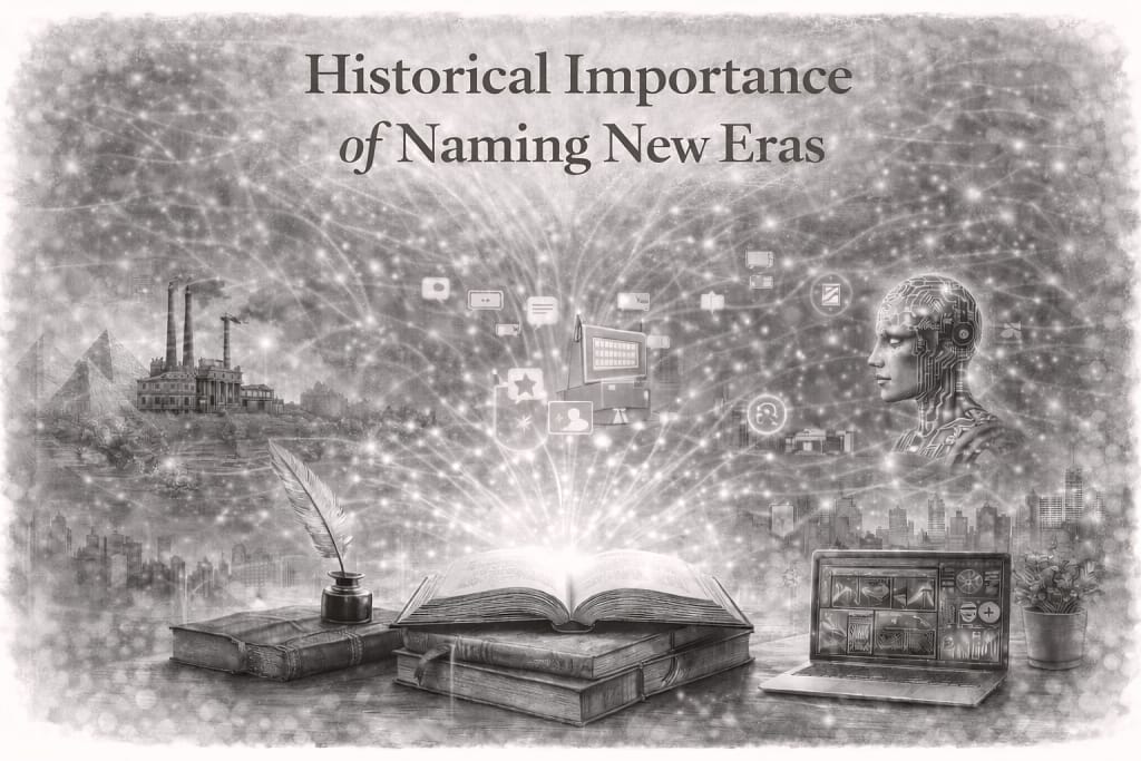 The Historical Importance of naming different eras
