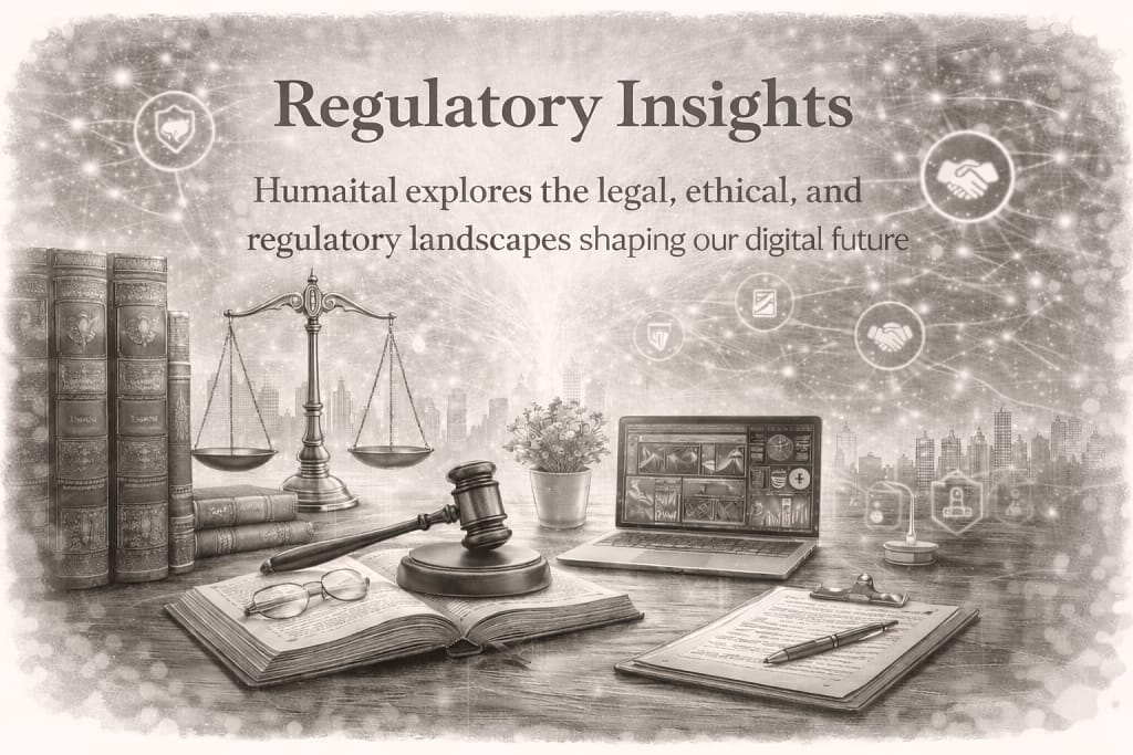 Humaital is keeping up with the Regulatory changes and insights that explore the legal, ethical and regulatory landscapes for the digital future