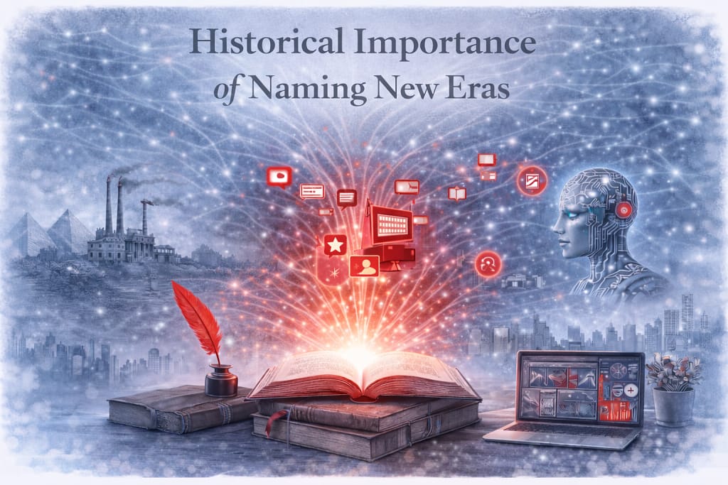 The Historical Importance of naming different eras